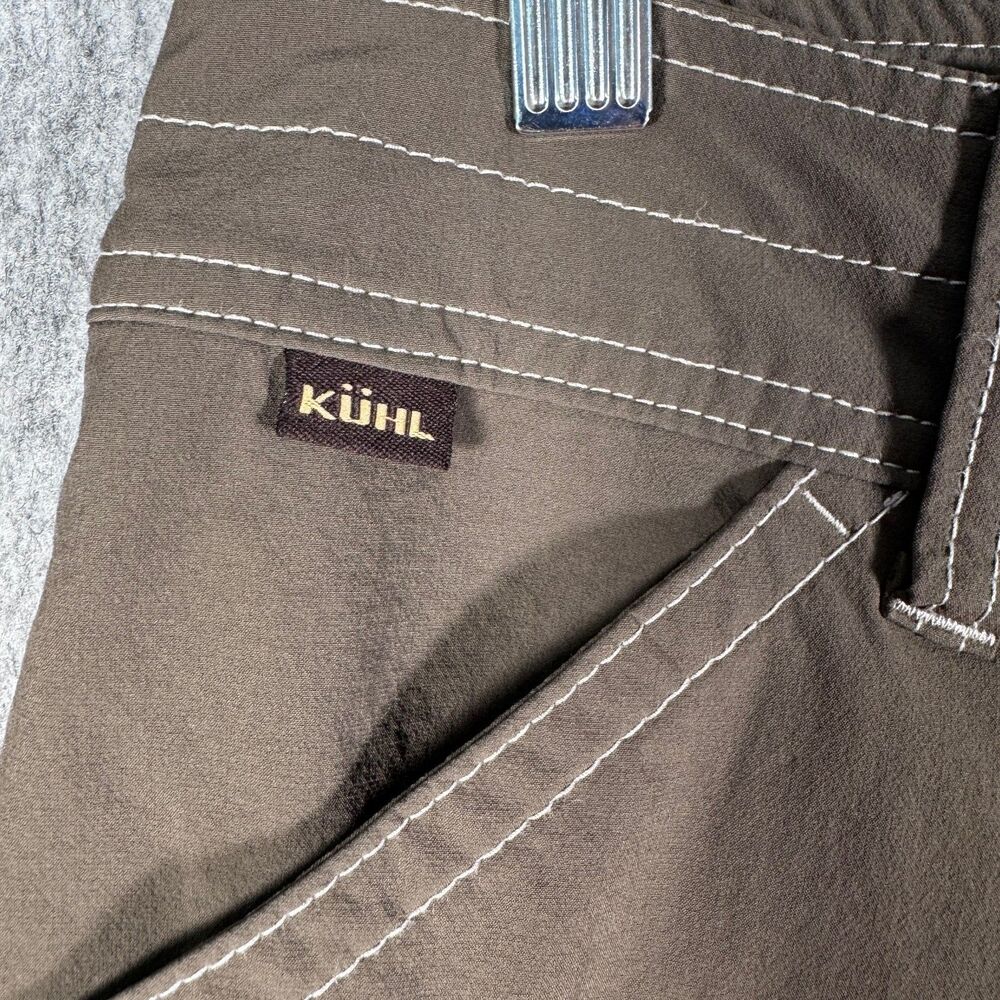 Kuhl Shorts Mens Size 30 x 11 Brown Cargo Ramblr Outdoor Hiking Performance - Picture 2 of 14